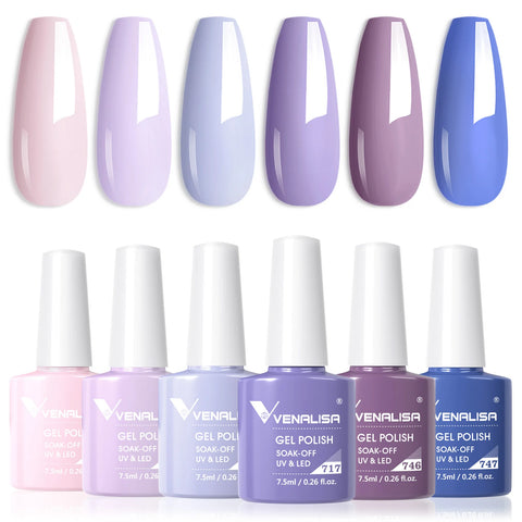 Venalisa HEMA GRATIS Nagelgellak Glitter - French Nail Jelly Pink Nude Collectie