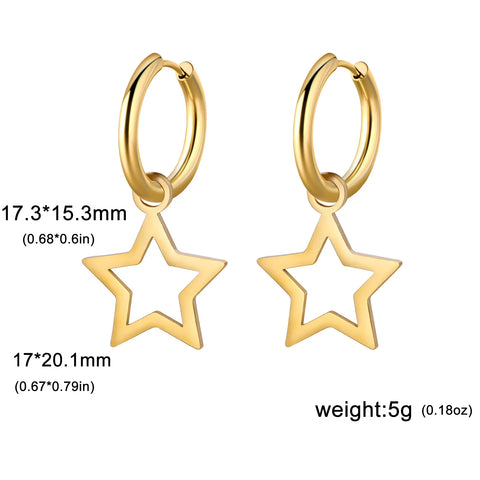 Skyrim Stainless Steel Women's Earrings - Fashion Jewelry Gift