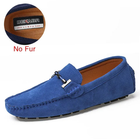 DEKABR Handgemaakte Heren Loafers Luxe Echt Lederen Casual Schoenen
