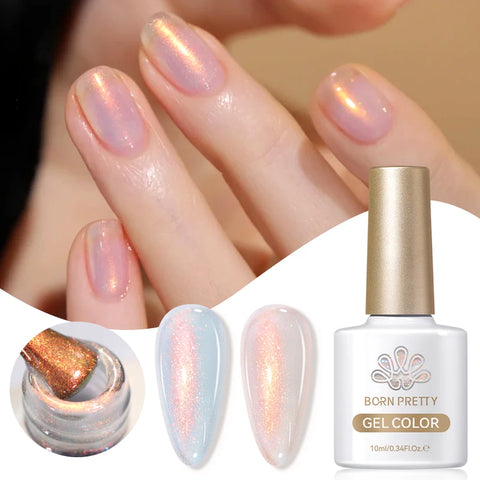 BORN PRETTY 10ml Mint Chocolate Cat Magnetic Gel Nail Polish