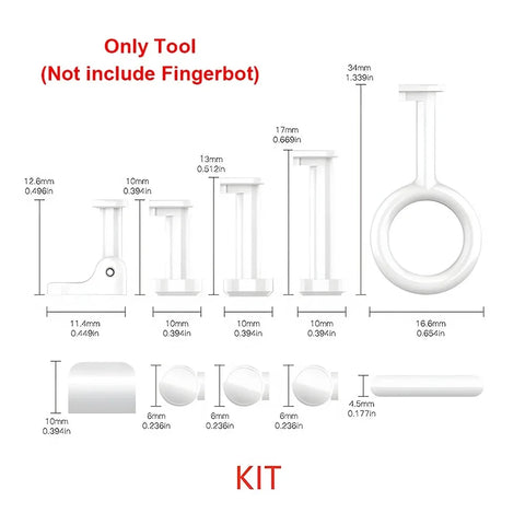Tuya Zigbee Bluetooth Fingerbot Plus Robot Button Pusher