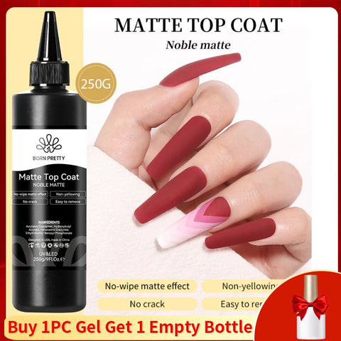 BORN PRETTY 250g Super Top Coat Gel Nail Polish