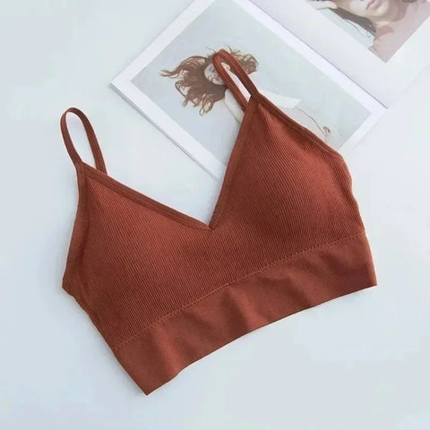 Seamless Women Push Up Bra with Beautiful Back - Fitness Bralette for Every Occasion