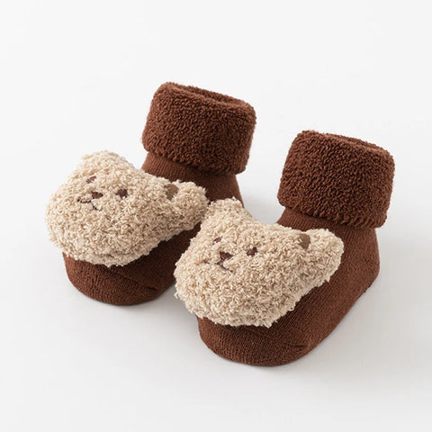 Cute Bear Baby Socks for Boys & Girls