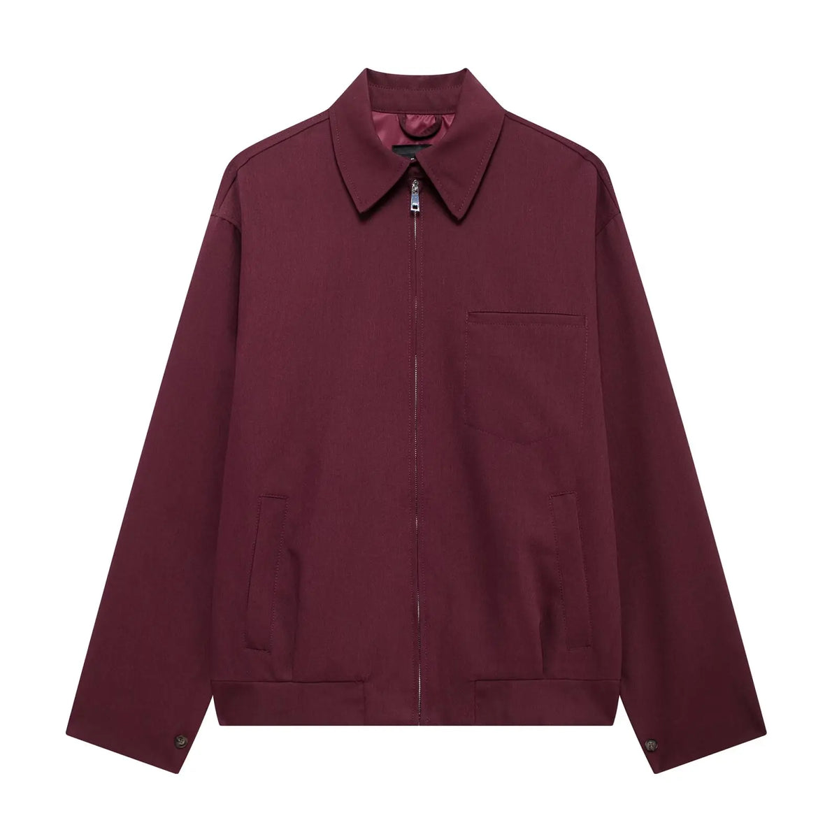 MUJER Zipper Bomber Jackets for Women - Stylish Fall Overcoat