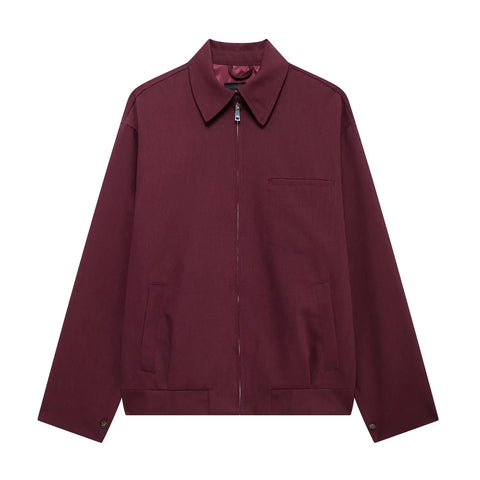 MUJER Zipper Bomber Jackets for Women - Stylish Fall Overcoat