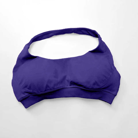 NCLAGEN Impact Sports Bra for Women - High Support Halter Top for Gym and Yoga