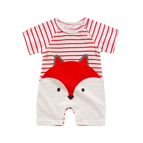 Cotton Summer Romper for Newborns
