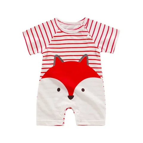 Cotton Summer Romper for Newborns