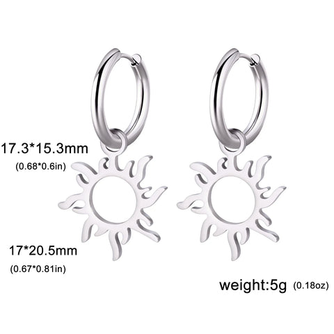 Skyrim Stainless Steel Women's Earrings - Fashion Jewelry Gift