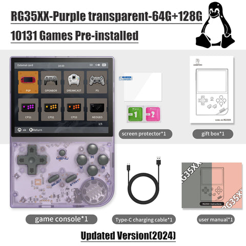 ANBERNIC RG35XX PLUS Retro Handheld Game Player