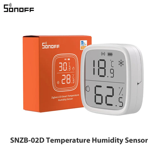 SONOFF SNZB-02D Zigbee Temperature Humidity Sensor