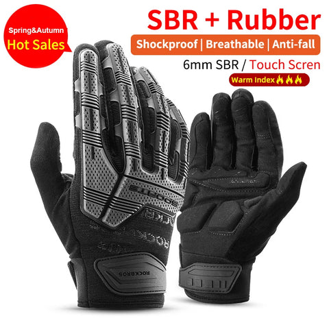ROCKBROS Tactical Gloves - SBR verdikte pad fiets handschoenen voor de winter