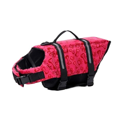 Dog Life Jacket for Large Dogs - Reflective Adjustable Safety Vest for Swimming, Surfing, and Sailing
