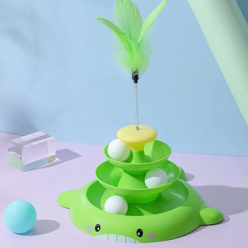 Self-Amusement Cat Turntable Toy
