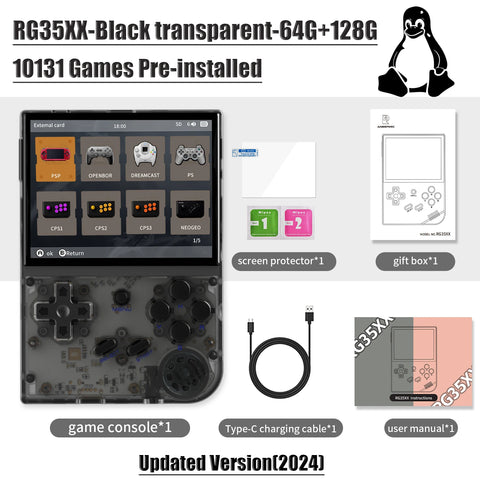 ANBERNIC RG35XX PLUS Retro Handheld Game Player