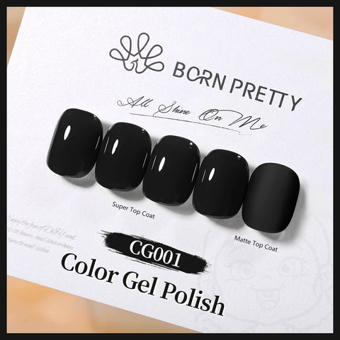 BORN PRETTY 10ml Jelly Nude Glitter Nail Gel Polish