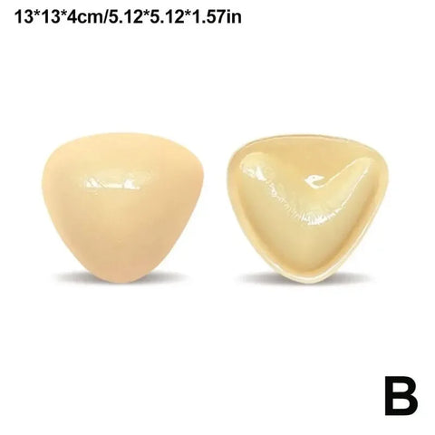 Solid Self Adhesive Bra Inserts - Reusable Push Up Breast Lift Padding