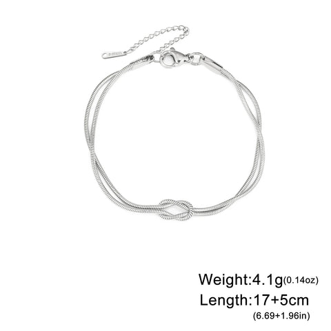 Skyrim Stainless Steel Gold Color Bracelet - Trendy Minimalist Jewelry for Women