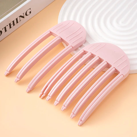 Fluffy Hairpin Curling Bangs Clips for Voluminous Hair - Fashionable Hair Rollers