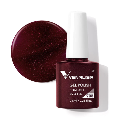 Venalisa HEMA GRATIS Nagelgellak Glitter - French Nail Jelly Pink Nude Collectie