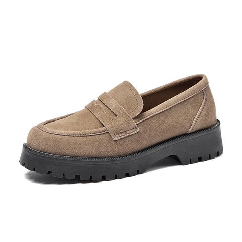 AIYUQI dames loafers in Britse stijl