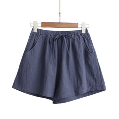 ITOOLIN Women's Casual Linen Workout Shorts