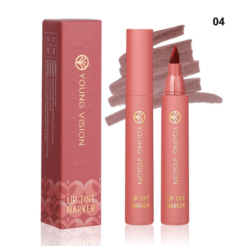 Matte Water Lip Tint Pen - 6 Vibrant Colors