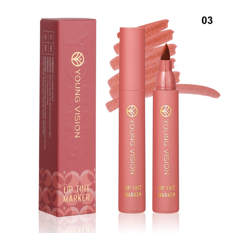 Matte Water Lip Tint Pen - 6 Vibrant Colors
