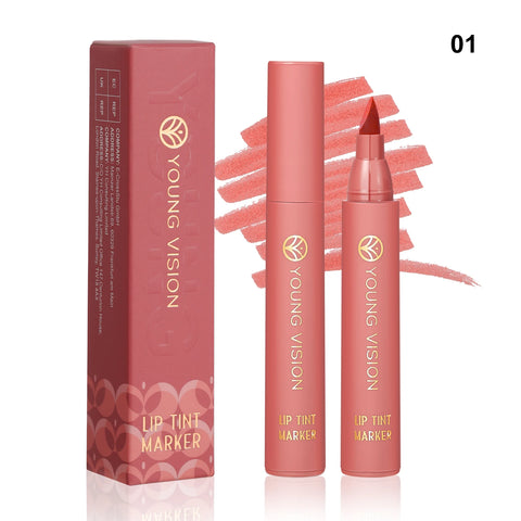 Matte Water Lip Tint Pen - 6 Vibrant Colors