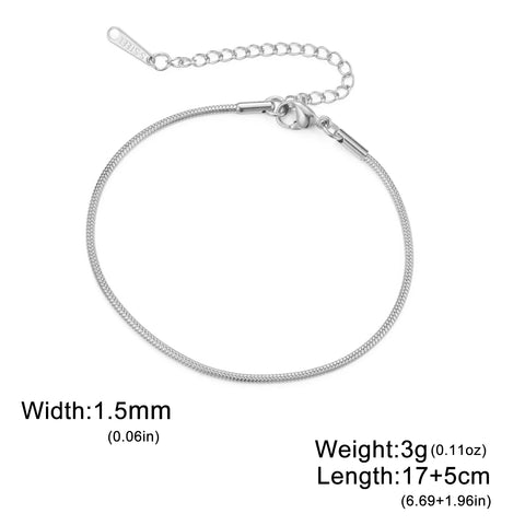 Skyrim Stainless Steel Gold Color Bracelet - Trendy Minimalist Jewelry for Women