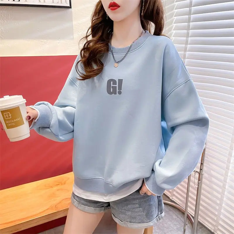 Kawaii Green Graphic Women's Sweatshirt