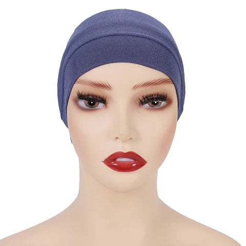 Soft Cotton Under Scarf Cap for Women - Ready-to-Wear Hijab Bonnet