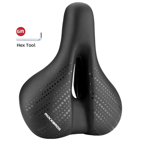 ROCKBROS Bicycle Saddle - Breathable Shock Seats for Ultimate Comfort