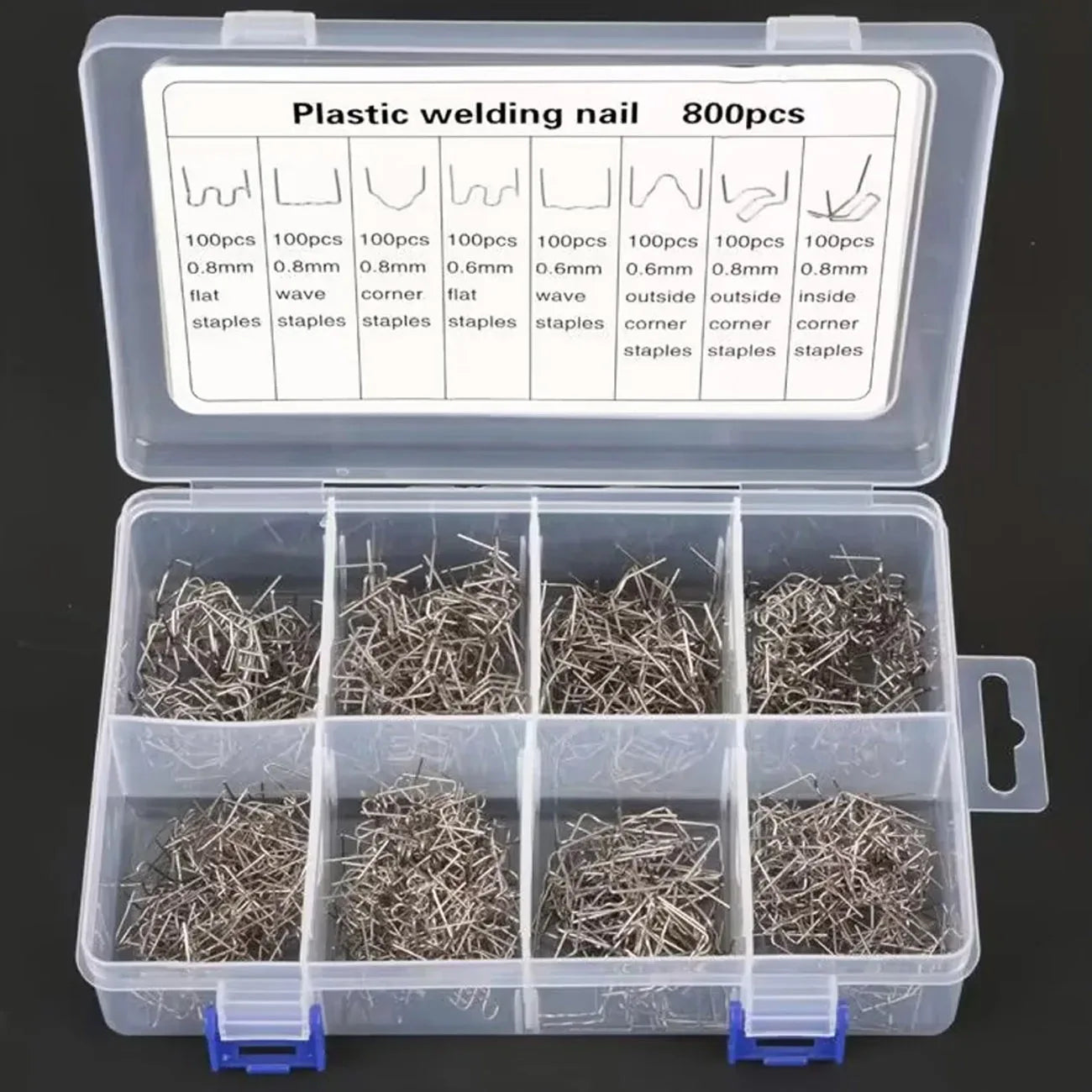 Plastic Welder Machine Repair Kit - 2 in 1 Hot Stapler for Car Bumpers and More
