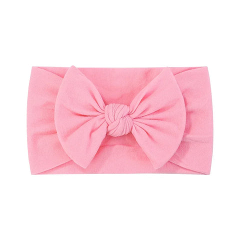 1 stuk pasgeboren babyhoofdband voor meisjes - zachte nylon tulbandstrikken haaraccessoires