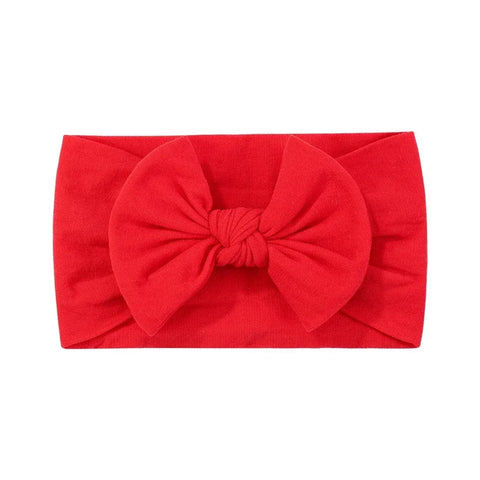 1 stuk pasgeboren babyhoofdband voor meisjes - zachte nylon tulbandstrikken haaraccessoires