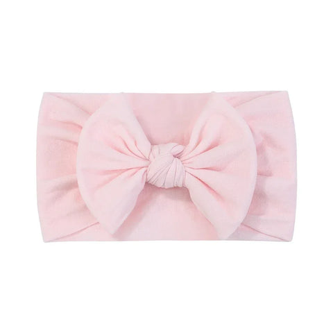 1 stuk pasgeboren babyhoofdband voor meisjes - zachte nylon tulbandstrikken haaraccessoires