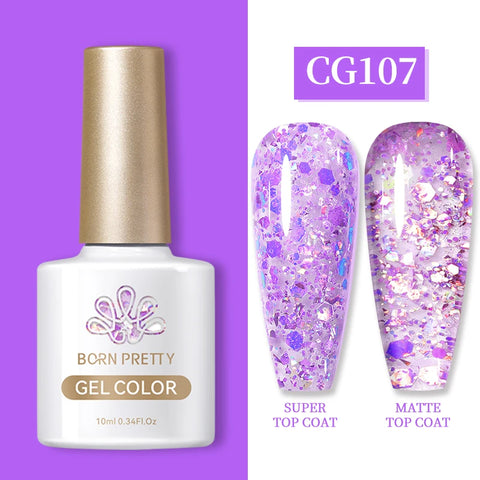 BORN PRETTY 10ML Nail Gel Polish - Semi Permanent Manicure Varnish