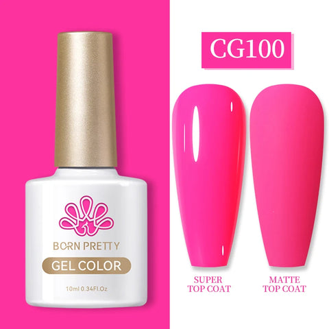 BORN PRETTY 10ML Nail Gel Polish - Semi Permanent Manicure Varnish