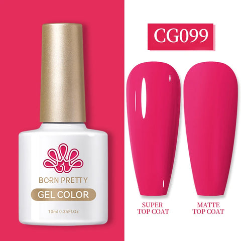 BORN PRETTY 10ML Nail Gel Polish - Semi Permanent Manicure Varnish