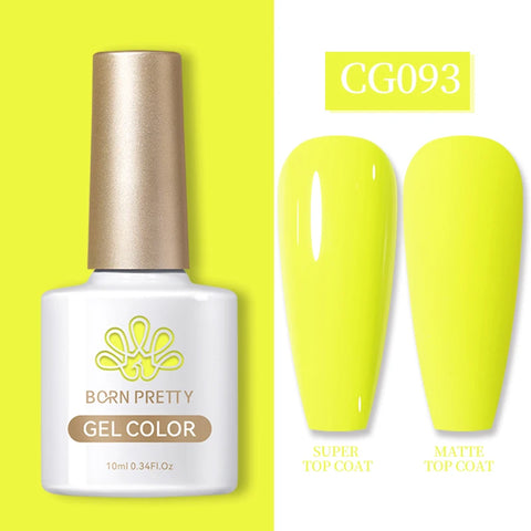 BORN PRETTY 10ML Nail Gel Polish - Semi Permanent Manicure Varnish