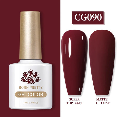 BORN PRETTY 10ML Nail Gel Polish - Semi Permanent Manicure Varnish