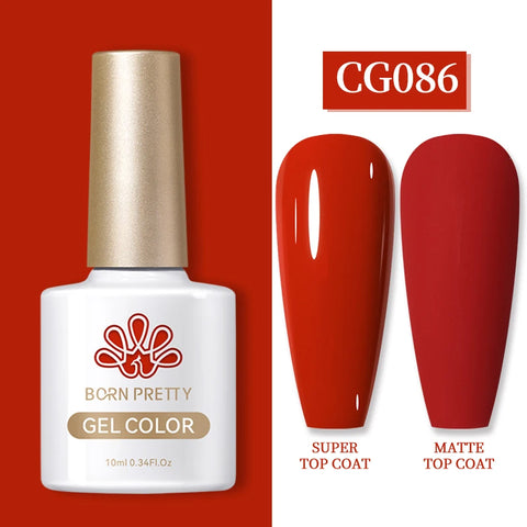 BORN PRETTY 10ML Nail Gel Polish - Semi Permanent Manicure Varnish