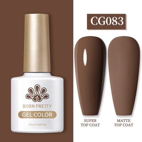 BORN PRETTY 10ML Nail Gel Polish - Semi Permanent Manicure Varnish