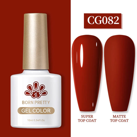 BORN PRETTY 10ML Nail Gel Polish - Semi Permanent Manicure Varnish