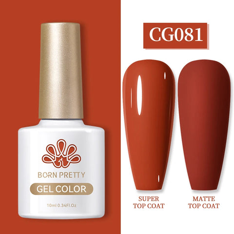 BORN PRETTY 10ML Nail Gel Polish - Semi Permanent Manicure Varnish