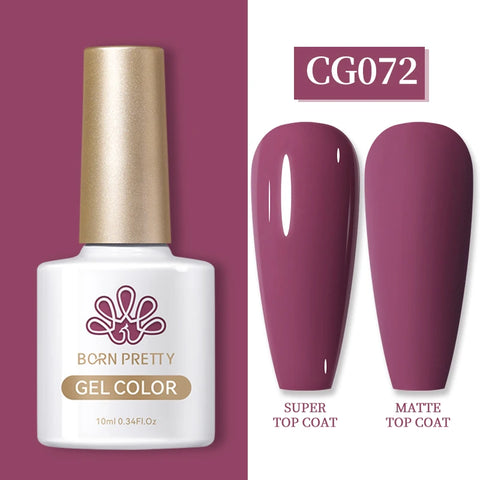 BORN PRETTY 10ML Nail Gel Polish - Semi Permanent Manicure Varnish