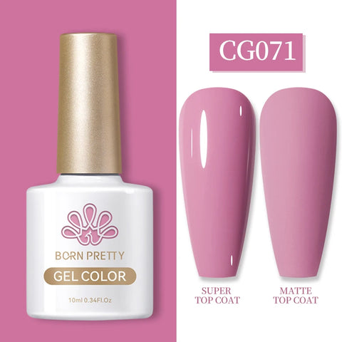 BORN PRETTY 10ML Nail Gel Polish - Semi Permanent Manicure Varnish