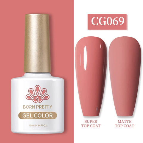 BORN PRETTY 10ML Nail Gel Polish - Semi Permanent Manicure Varnish